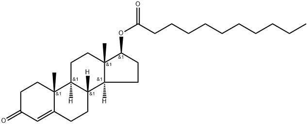 十一酸睾酮 结构式