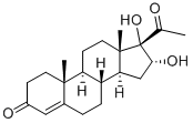 双羟孕酮 结构式