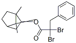 Bornyl dibromodihydrocinnamate 结构式