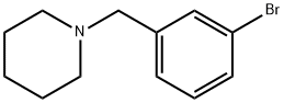 1-(3-BROMOBENZYL)PIPERIDINE 结构式