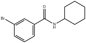 N-CYCLOHEXYL 3-BROMOBENZAMIDE 结构式