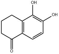 5,6-DIHYDROXY-1-TETRALONE 结构式