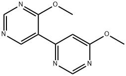 4',6-Dimethoxy-4,5'-bipyrimidine 结构式