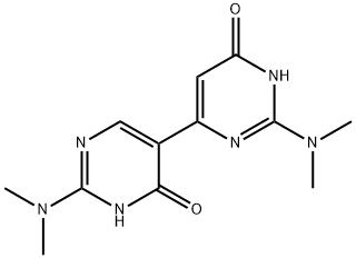2,2'-Bis(dimethylamino)[4,5'-bipyrimidine]-4',6(1H,1'H)-dione 结构式