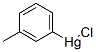 氯间甲苯基汞 结构式