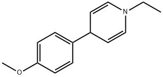Pyridine, 1-ethyl-1,4-dihydro-4-(4-methoxyphenyl)- (9CI) 结构式