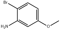 2-溴-5-甲氧基苯胺 结构式