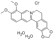 二水氯化小檗碱 结构式