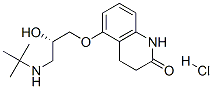 carteolol hydrochloride 结构式