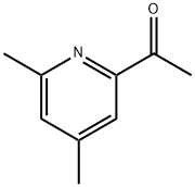 4,6-二甲基-2-乙酰基吡啶 结构式