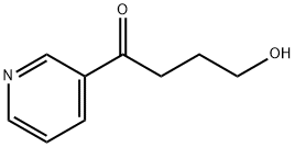 4 - 羟基-1 - (3 - 吡啶基)- 1 -丁酮 结构式