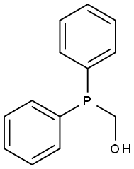 Hydroxymethyldiphenylphosphine 结构式