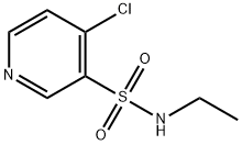 4-Chloro-N-ethyl-3-pyridinesulfonamide 结构式