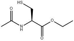 N-乙酰-L-半胱氨酸乙酯 结构式