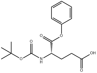 BOC-GLU-OPH 结构式