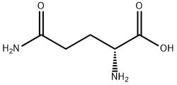 D-谷氨酰胺 结构式