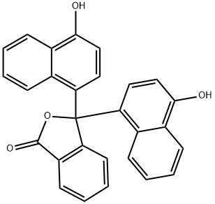 1-萘酚酞 结构式