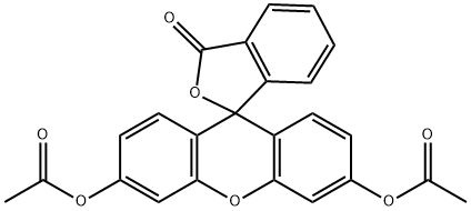 荧光素二乙酸盐 结构式