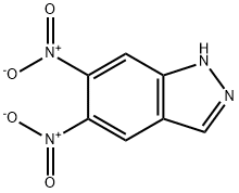 5,6-dinitro-1H-indazole 结构式