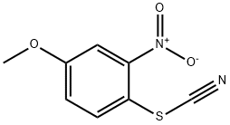 4-METHOXY-2-NITROPHENYLTHIOCYANATE 结构式
