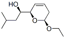 2H-Pyran-2-methanol,6-ethoxy-5,6-dihydro-alpha-(2-methylpropyl)-,(alphaR,2R,6S)-(9CI) 结构式