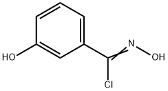 N,3-DIHYDROXY-BENZENE CARBOXIMIDOYL CHLORIDE 结构式