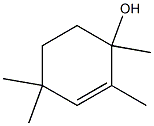 2-Cyclohexen-1-ol, 1,2,4,4-tetramethyl-, (+)- (9CI) 结构式