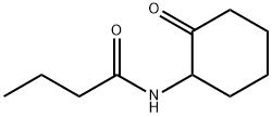 Butanamide,  N-(2-oxocyclohexyl)- 结构式