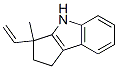 Cyclopent[b]indole, 3-ethenyl-1,2,3,4-tetrahydro-3-methyl- (9CI) 结构式