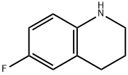 6 - 氟-1,2,3,4 - 四氢 喹啉 结构式