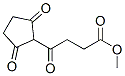 Cyclopentanebutanoic acid, gamma,2,5-trioxo-, methyl ester (9CI) 结构式