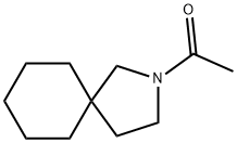 2-Azaspiro[4.5]decane,  2-acetyl-  (9CI) 结构式