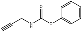 苯基丙-2-炔-1-基氨基甲酸酯 结构式