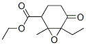 7-Oxabicyclo[4.1.0]heptane-2-carboxylicacid,6-ethyl-1-methyl-5-oxo-,ethylester(9CI) 结构式