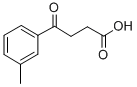 4-(3-METHYLPHENYL)-4-OXOBUTANOIC ACID 结构式