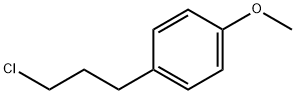 3-(4'-METHOXYPHENYL)PROPYL CHLORIDE 结构式