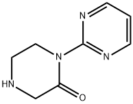 1-吡啶-2-基-哌嗪-2-酮二盐酸盐 结构式