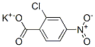 potassium 2-chloro-4-nitrobenzoate 结构式