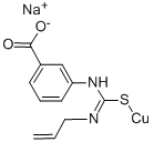 3-[(N-prop-2-enyl-C-sulfido-carbonimidoyl)amino]benzoate 结构式