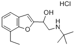 丁呋洛尔盐酸盐 结构式