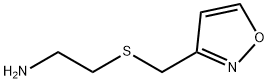 Ethanamine, 2-[(3-isoxazolylmethyl)thio]- (9CI) 结构式