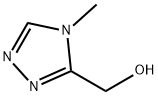 (4-甲基-4H-1,2,4-噻唑-3-基)甲醇 结构式