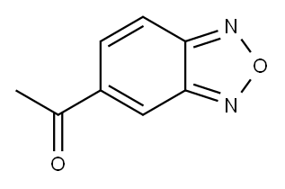 1-(苯并[C][1,2,5]恶二唑-5-基)乙烷-1-酮 结构式