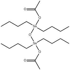 1,3-二(乙酰基氧基)-1,1,3,3-四丁基二锡氧烷 结构式