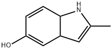 1H-Indol-5-ol, 3a,7a-dihydro-2-methyl- (9CI) 结构式