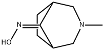 3-Azabicyclo[3.2.1]octan-8-one,3-methyl-,oxime(9CI) 结构式