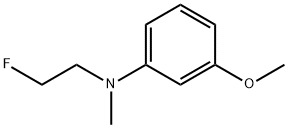 Benzenamine, N-(2-fluoroethyl)-3-methoxy-N-methyl- (9CI) 结构式