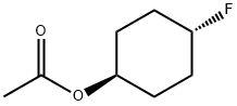 Cyclohexanol, 4-fluoro-, acetate, trans- (9CI) 结构式
