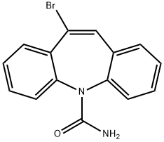 10-溴-5H-二苯并[B,F]氮杂卓-5-甲酰胺 结构式