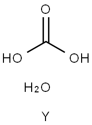 碳酸钇三水合物 结构式